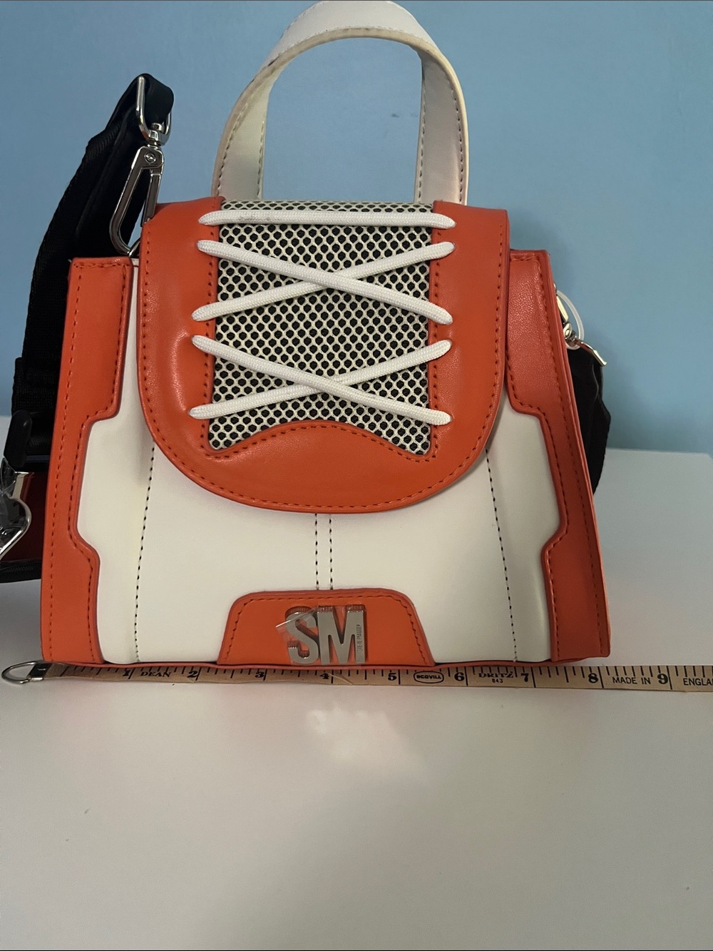 NWOT Steve Madden Basketball Mini Purse - Picture 2 of 11